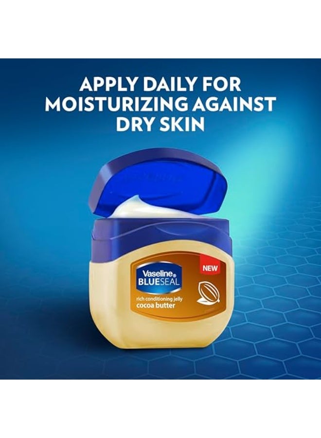 Vaseline Blueseal Cocoa Butter Rich Conditioning Jelly, 50ml - Image 4